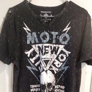Tranquility Mayhem Graphic T-Shirt Size Mens Large